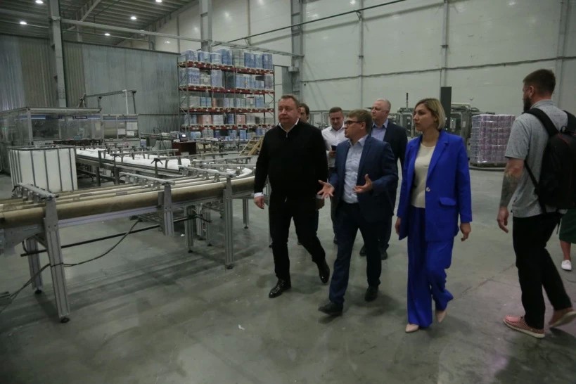Глава Сергиево-Посадского округа посетил крупнейшего в России производителя бумажной продукции