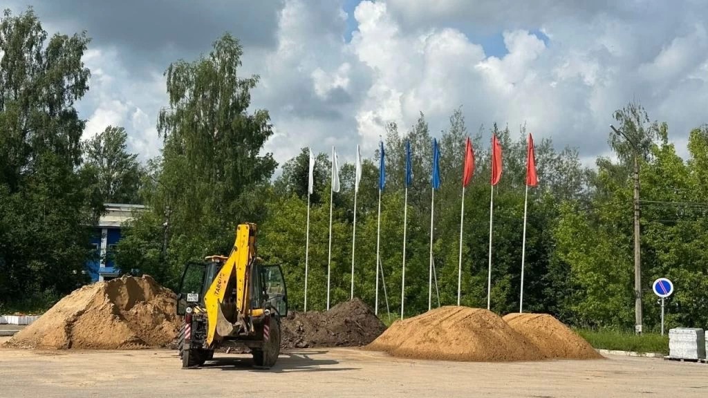 Тротуар уже готов