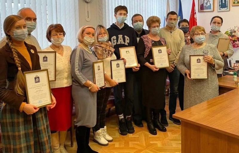 Волонтеры СДК «Юность» получили награды