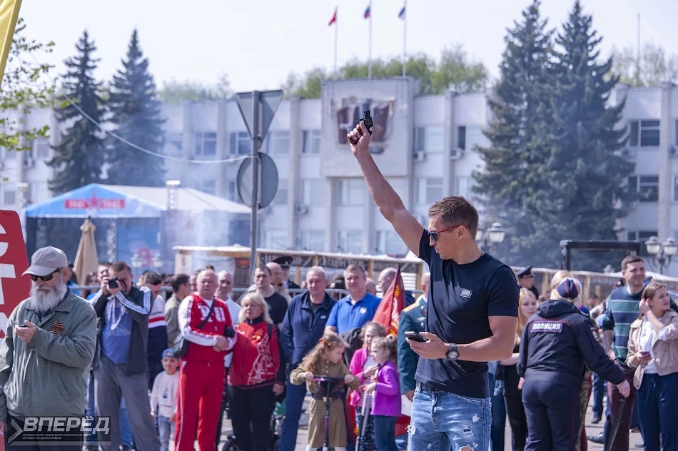 Эстафета Победы прошла 9 мая в Сергиевом Посаде