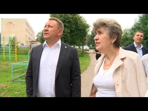 Школьные здания в Краснозаводске готовятся к 1 Сентября