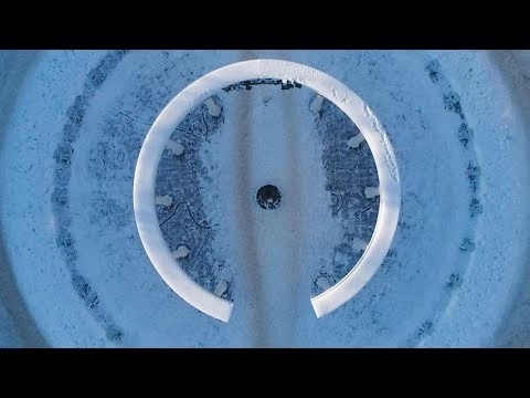 Зимняя геометрия бульвара