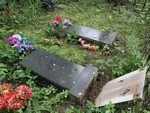 На кладбище в Семхозе объявились вандалы