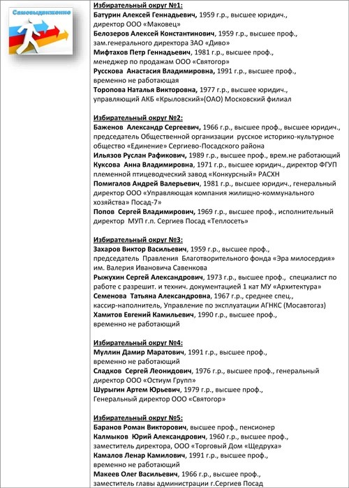 Выборы в горсовет. А вы чьих будете?