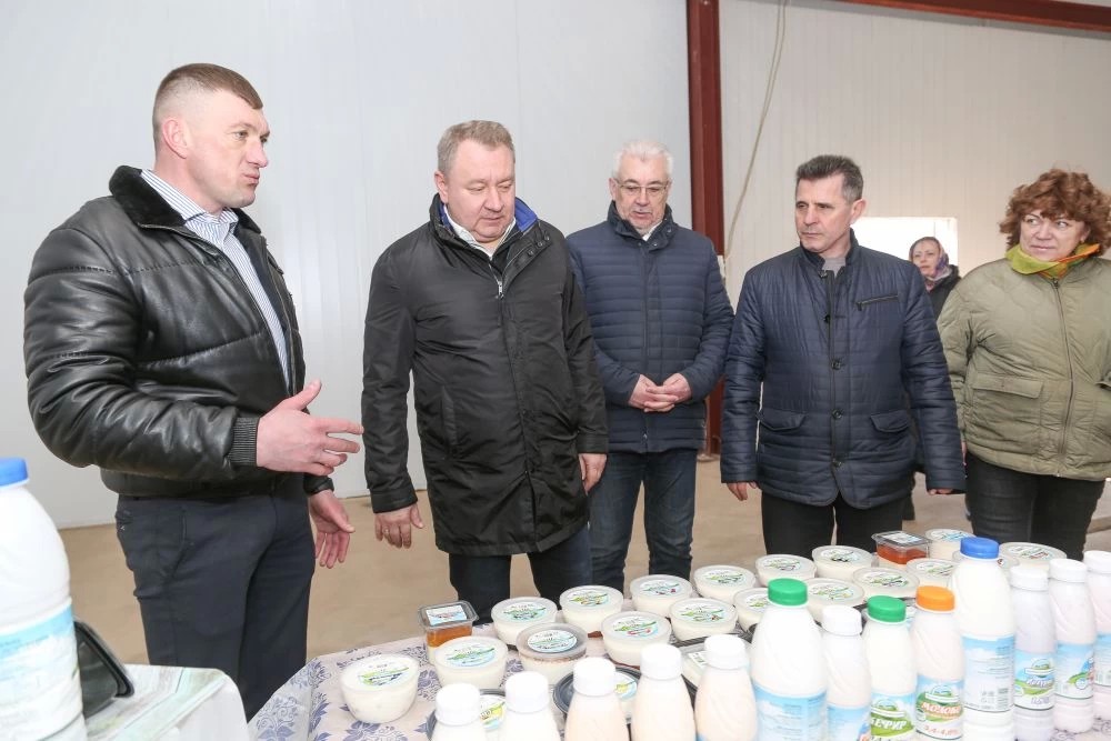 В Гальневе откроется новое молочное производство