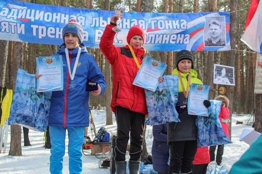 Сергиевопосадцы завоевали медали на лыжной гонке