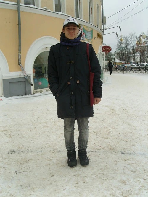 Стрит-мода Посада. Игорь