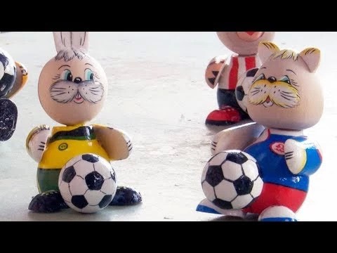 Готовим сувениры к мундиалю