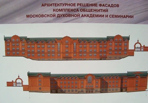 Смотрите, какие фасады общежития МДА!