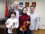 Глава Сергиева Посада встретился с юными талантами