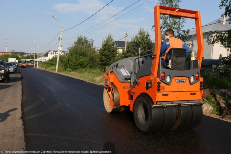 В Сергиево-Посадском округе будет отремонтировано 30% дорог