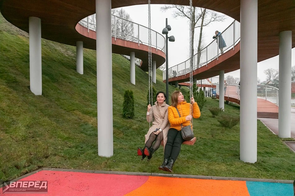 Тропа-серпантин оказалась с перспективой