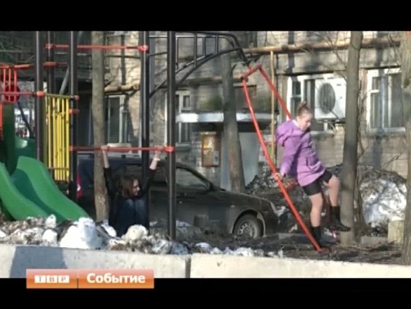 Канализационно-насосная станция вместо детской площадки