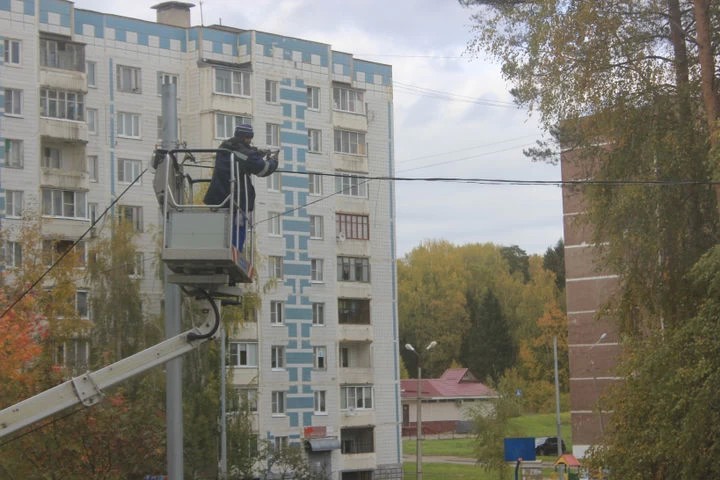 Более 1000 новых светильников установили в поселениях Сергиево-Посадского округа