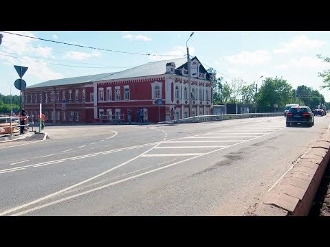 Новая разметка у переезда на Вифанской