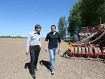 Сергей Пахомов посетил передовое сельхозпредприятие района