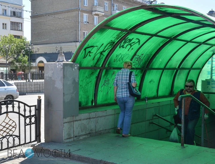 Подземный переход закрывается на ремонт
