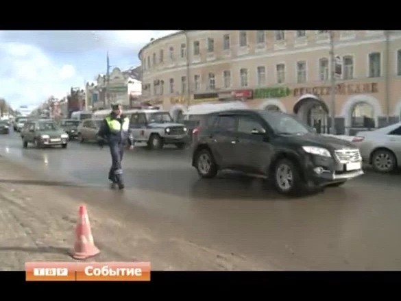 Полицейская галантность на Посадских улицах