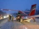 Спикировал на Ярославское шоссе и скрылся