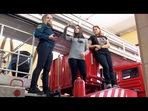 Пожарная экскурсия кадетов