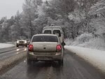 В снегопады спорить некогда
