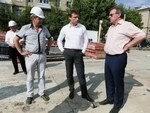 Залит фундамент под новый детский сад