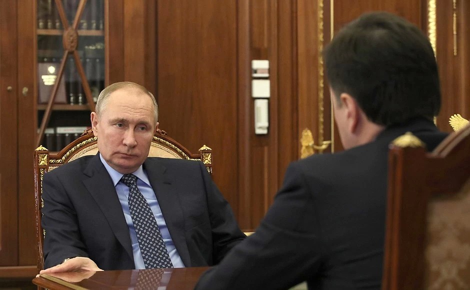 Владимир Путин провёл рабочую встречу с Андреем Воробьёвым