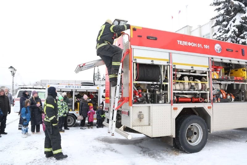 26 декабря в Сергиевом Посаде были проведены пожарные учения
