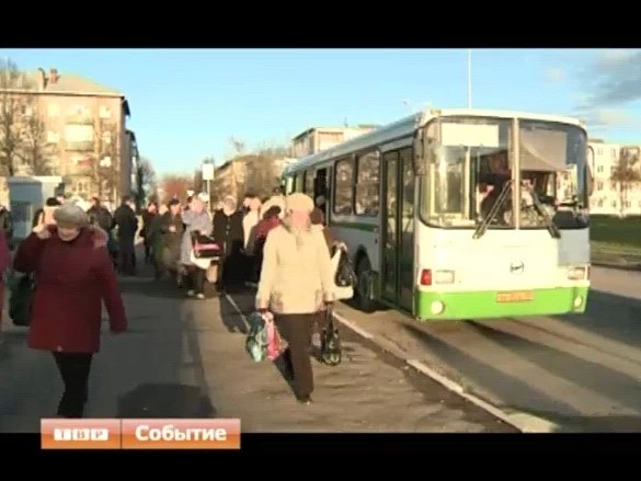 Автобус в Пересвете