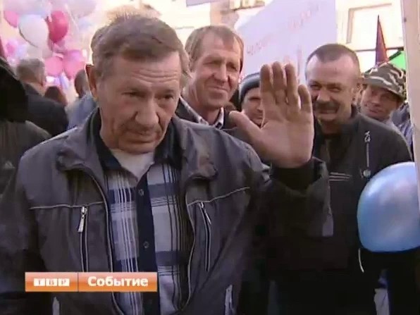 Сергиево-Посадский район на демонстрации в Москве