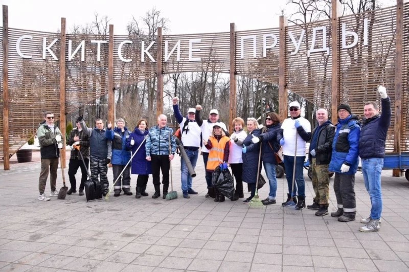 Первый апрельский субботник прошёл в Сергиево-Посадском округе