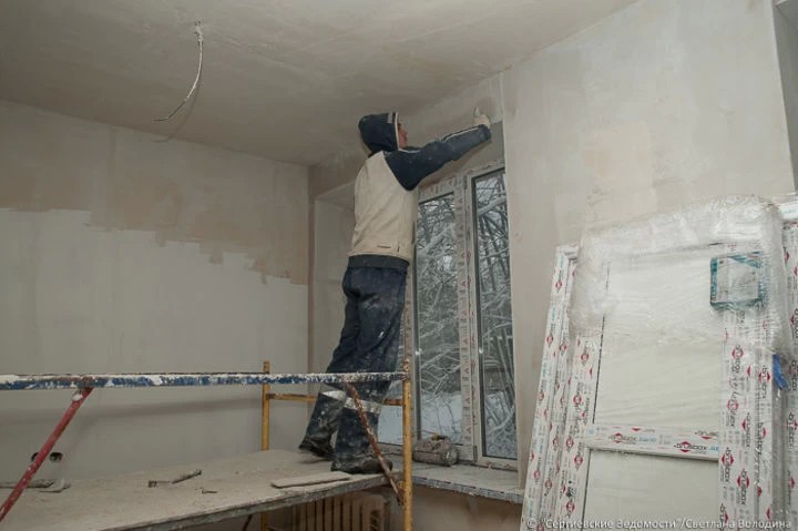 В поселке Загорские Дали ремонтируют амбулаторию