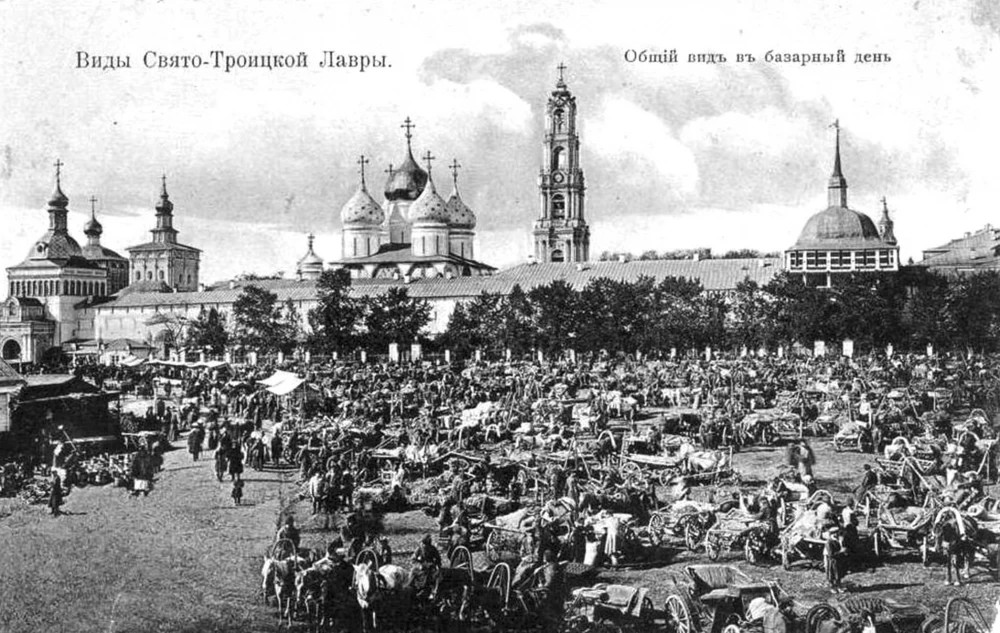 В Посад торговать...