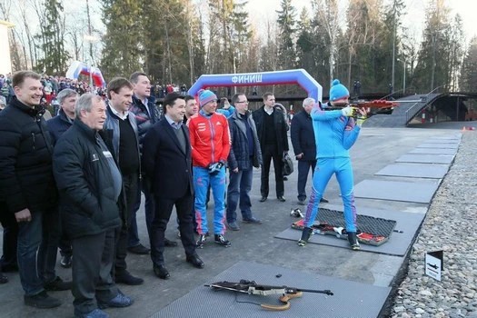 Биатлонный комплекс в Пересвете: на старт!
