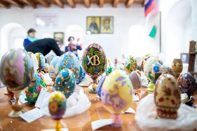 В православном военно-патриотическом центре “Пересвет” состоялось подведение итогов конкурса “Пасхальное яйцо”