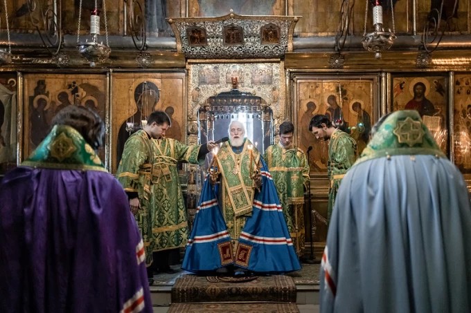 Троице-Сергиева Лавра молитвенно чтит преставление преподобного Сергия