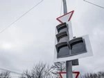 На аварийном участке установили светофор