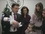 В семье губернатора пополнение