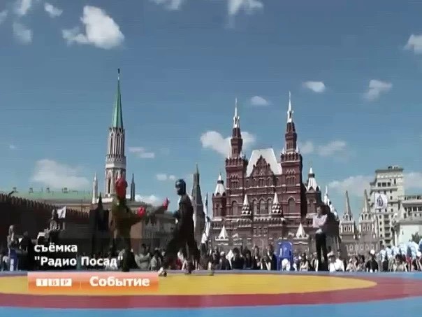 Православных бойцов наградили на Красной площади