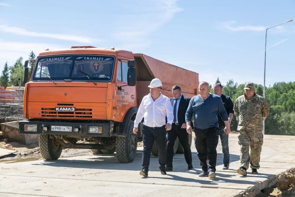 Сахарово. Стройка набирает обороты
