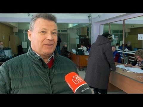 У Николая Коршунова проголосовала вся семья – все 12 человек