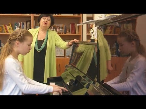 На уроке музыки