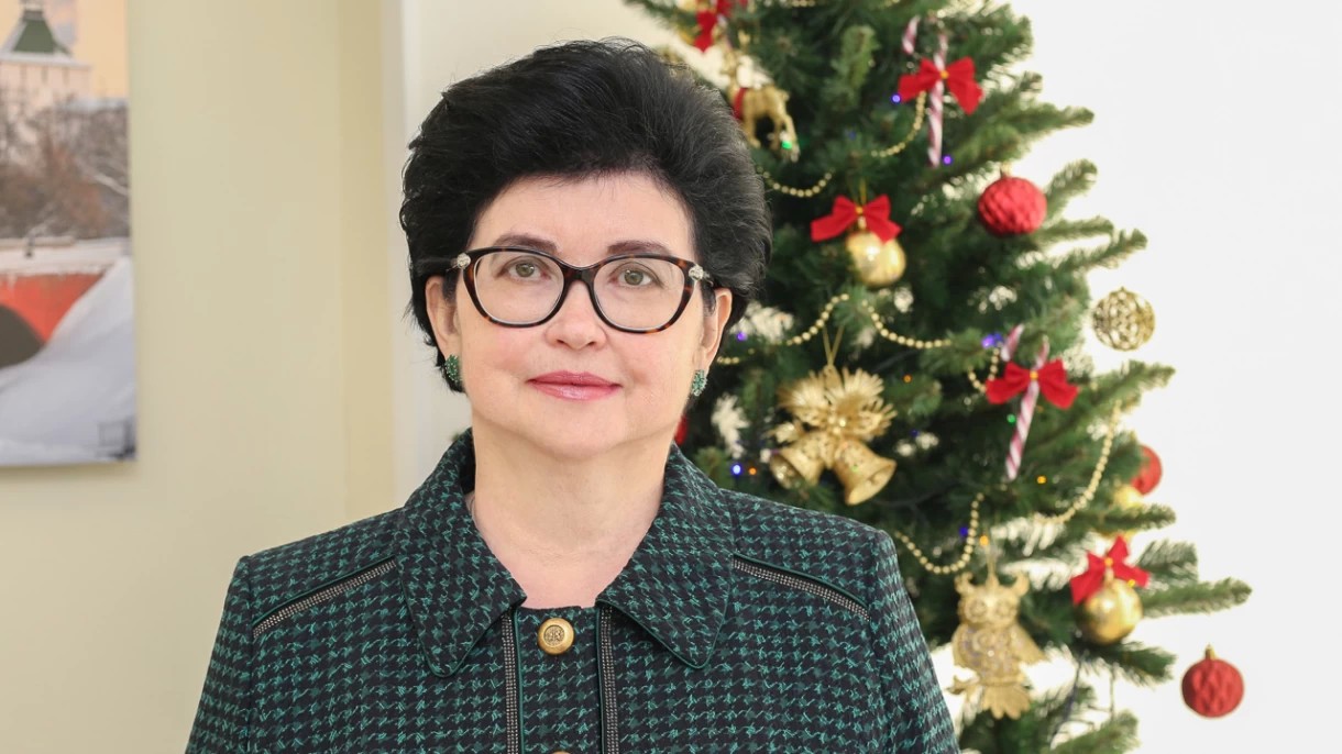 Рита Тихомирова поздравляет жителей Сергиево-Посадского округа с наступающим Новым годом