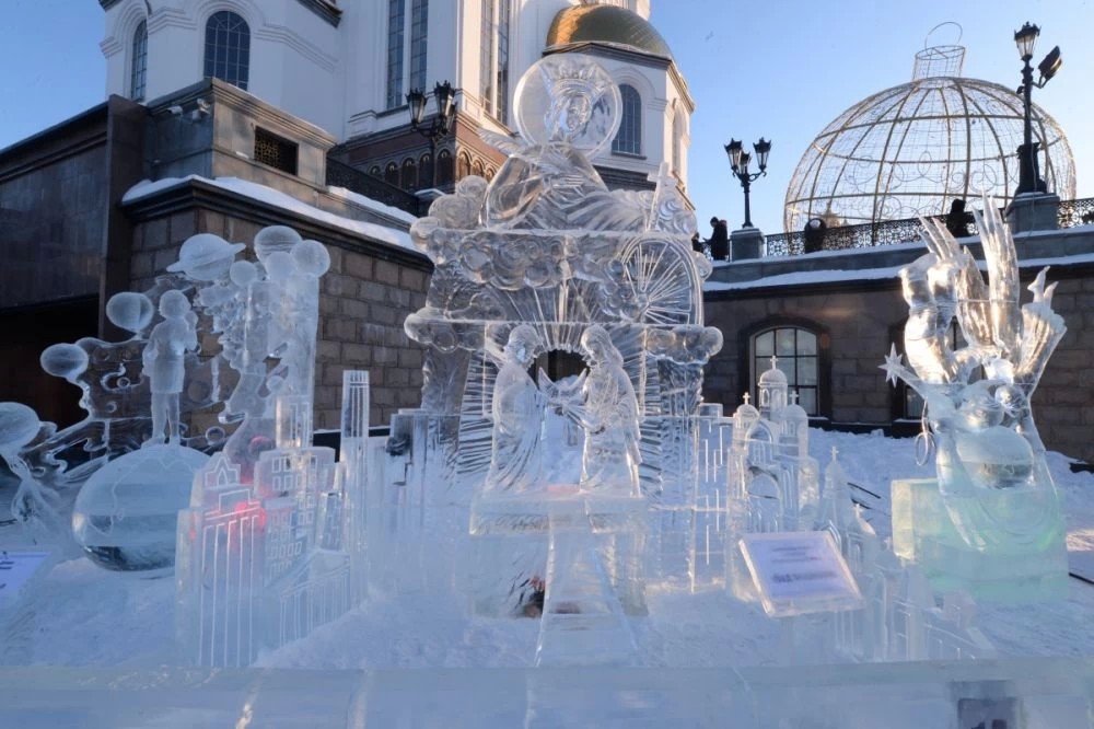 Сергиевопосадец занял третье место на Международном фестивале ледовой скульптуры