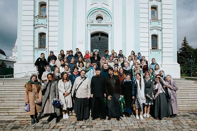 Историко-филологический факультет ПСТГУ посетил Троице-Сергиеву Лавру