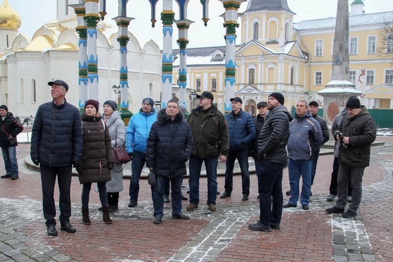 Лавру посетило руководство Ковровского механического завода и Владимирского производственного объединения «Точмаш»