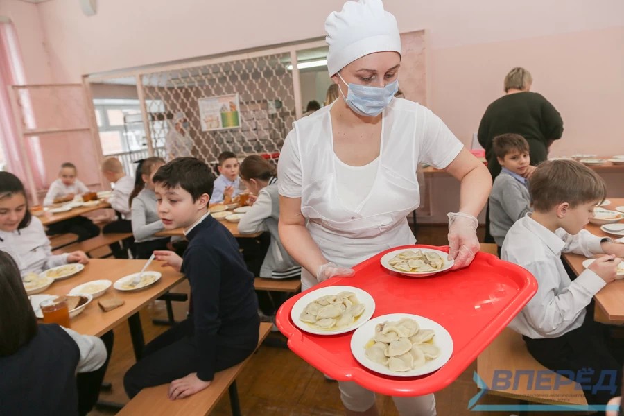 Пельмени добрались до школ