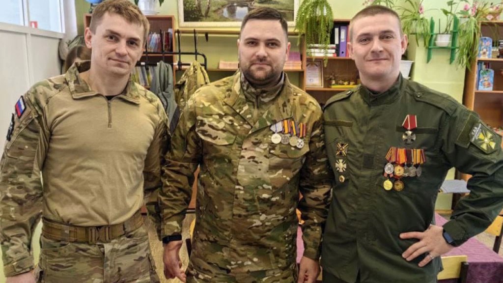 Встреча в Селково с выпускниками 4-ой школы, ставшими участниками СВО