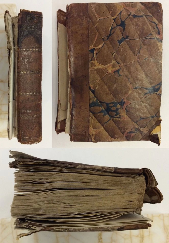 Отреставрирована книга «Полярная звезда» 1825 года