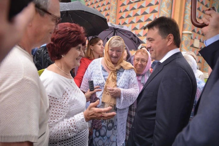Жители Сергиева Посада на встрече с губернатором поблагодарили за введение льготы на проезд